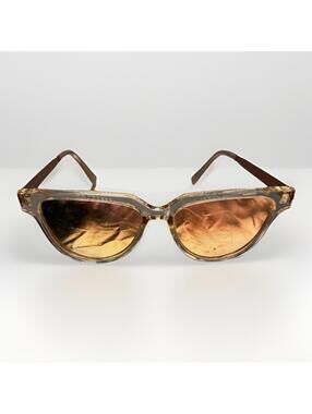 Blenders Sundance Hit Transparent Gold Polarized Sunglasses Mirrored